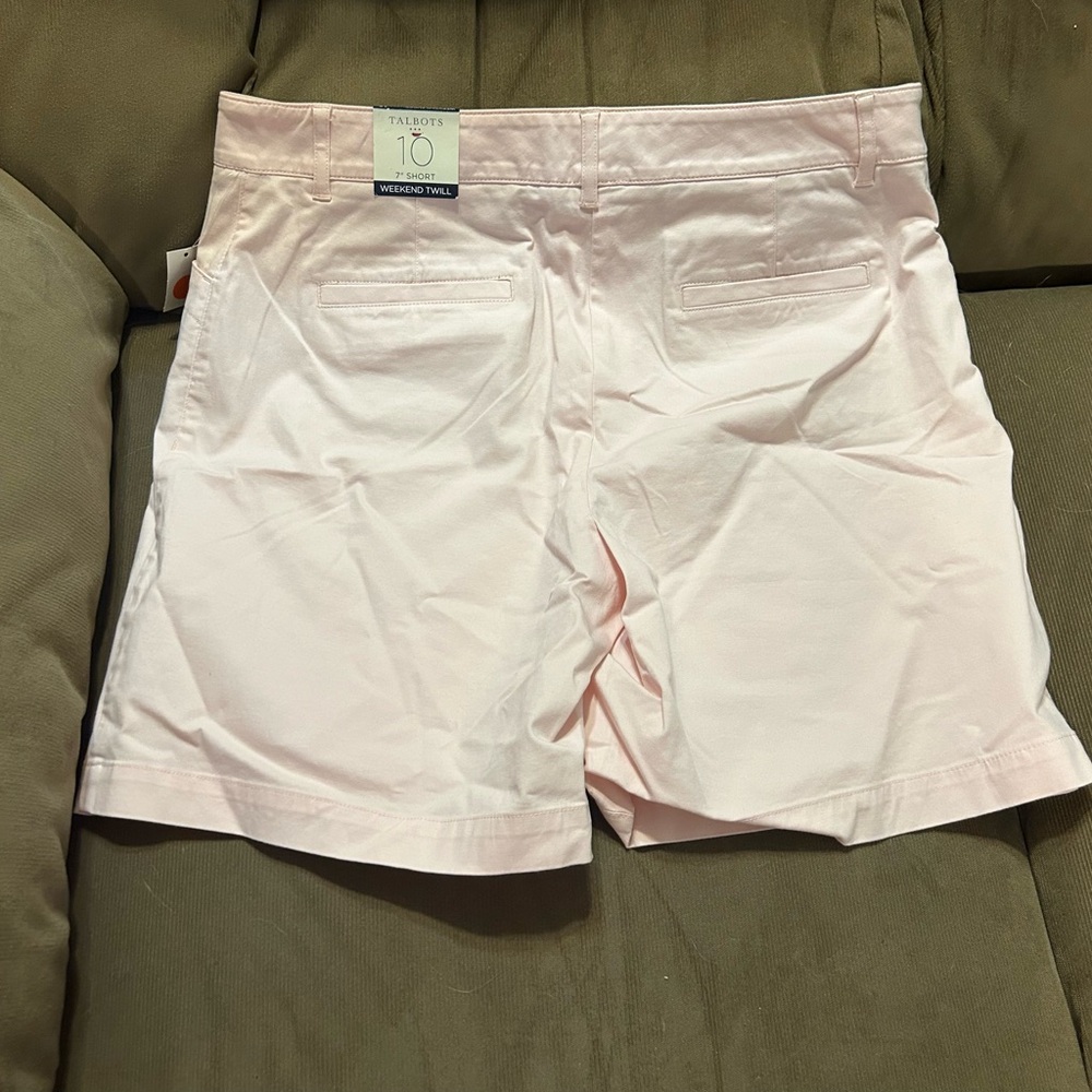 Talbots Light Pink Shorts Size 10 NWT - Picture 5 of 5